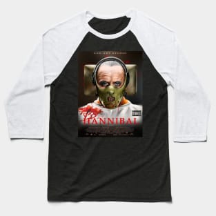 Hannibal Lecter, artwork Baseball T-Shirt